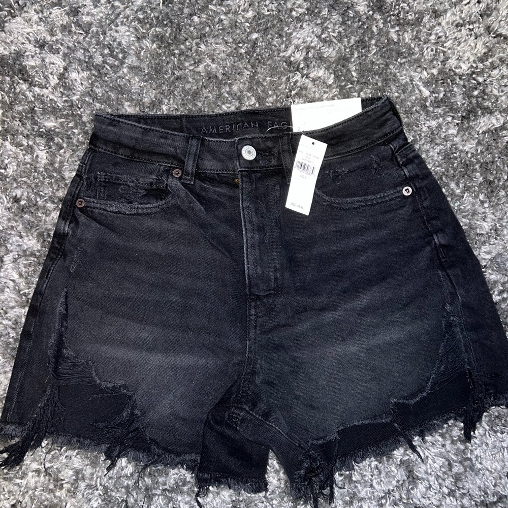 American Eagle High Rise Mom Short Size 2 Brand New W/ Tags